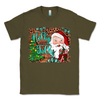 Army Green holly jolly Classic Tee - JahusDesignShop