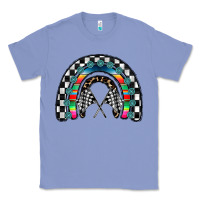 Colony Blue Racing Rainbow Classic Tee - CowhideDigitalArt
