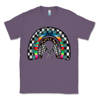 Lavender Racing Rainbow Classic Tee - CowhideDigitalArt