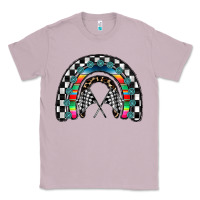 Lilac Racing Rainbow Classic Tee - CowhideDigitalArt