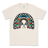 Natural Racing Rainbow Classic Tee - CowhideDigitalArt