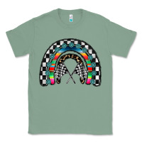 Sage Racing Rainbow Classic Tee - CowhideDigitalArt