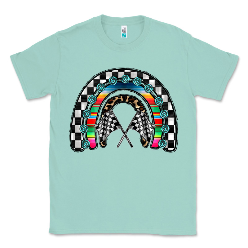 Racing Rainbow Classic Tee by CowhideDigitalArt | Teevron