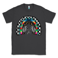 Smoke Racing Rainbow Classic Tee - CowhideDigitalArt