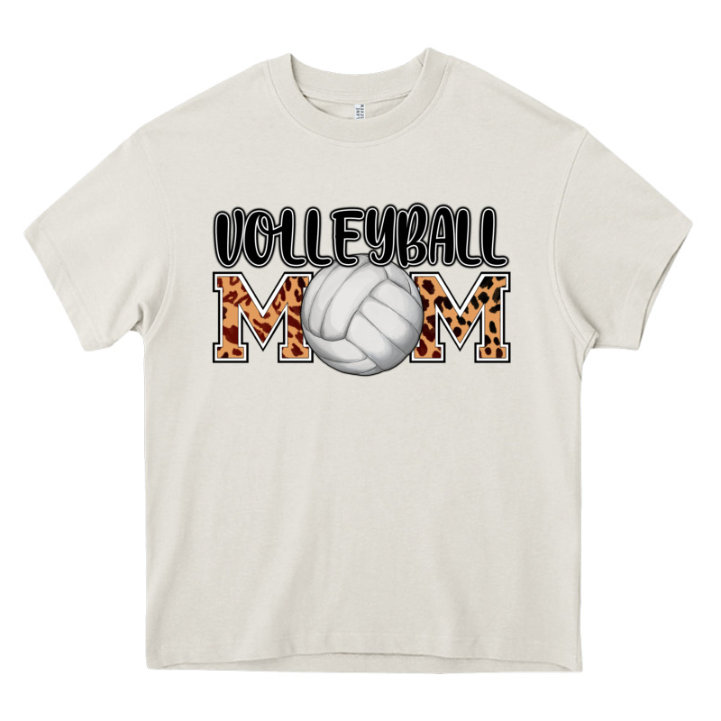 Volleyball Mom Heavy Core Tee by AdoDesignShop | Teevron