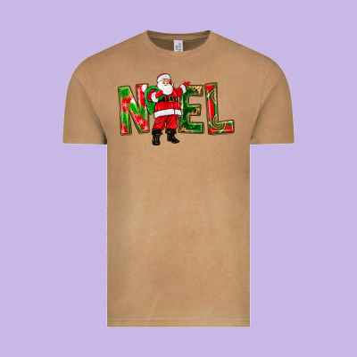 Noel Santa Vintage Tee Designed By Nancycooperartshop