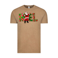 Vintage Coffee Noel Santa Vintage Tee - NancyCooperArtShop
