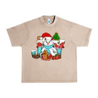 French Oak joy christmas with snowman bbs Urban Heavy Tee - BundleAndBundleShop