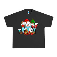 Pigment Black joy christmas with snowman bbs Urban Heavy Tee - BundleAndBundleShop