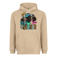 Mushroom Easter Day Monster truck Easter egg crusher Heavyweight Hoodie - OliviaCreatesArt