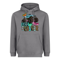 Storm Easter Day Monster truck Easter egg crusher Heavyweight Hoodie - OliviaCreatesArt