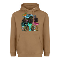 Toasted Coconut Easter Day Monster truck Easter egg crusher Heavyweight Hoodie - OliviaCreatesArt