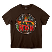 Chocolate Brown race coasters Heavy Core Tee - AdoDesignShop