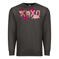 Smoke Valentine's Day pig xoxo Premium Sweatshirt - FaDigitalArtStudio
