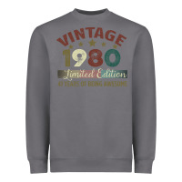 Vintage 1980 Limited Edition 41 Years Of Being Awesome Heavyweight Sweatshirt | Teevron