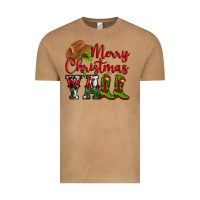 Vintage Camel Merry Christmas Y'all Cowboy Vintage Tee - MaliasSmallBusiness
