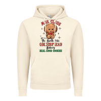Vintage Artic mrs claus the north pole gingerbread bakery real g Vintage Hoodie - MaliasSmallBusiness