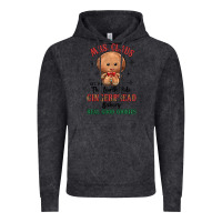 Vintage Black mrs claus the north pole gingerbread bakery real g Vintage Hoodie - MaliasSmallBusiness