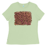 Matcha leopard with pink glitter Ladies Tee - Artiststas