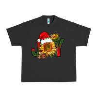 Joy Christmas With Sunflower Bbs Urban Heavy Tee | Teevron