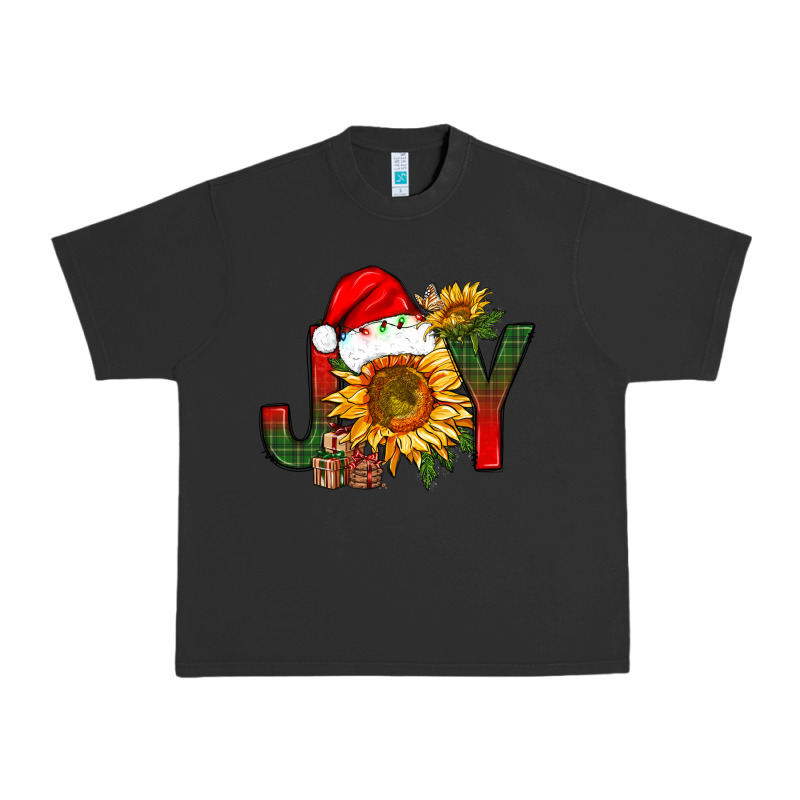 Joy Christmas With Sunflower Bbs Urban Heavy Tee by BundleAndBundleShop | Teevron