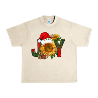 Sandshell joy christmas with sunflower bbs Urban Heavy Tee - BundleAndBundleShop