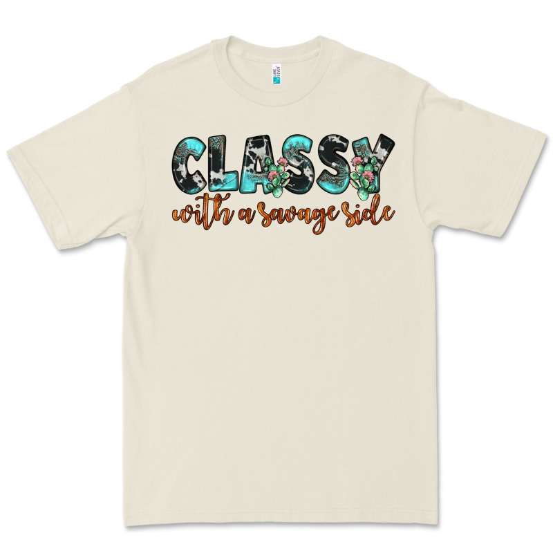Classy With A Savage Side Premium Tee by JahusDesignShop | Teevron