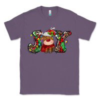 Lavender joy christmas deer Classic Tee - MaliasSmallBusiness