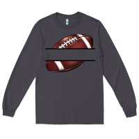 Smoke football name frame Long Sleeve Tee - BarkalooDesign