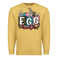 Antique Gold Easter egg hunter Premium Sweatshirt - OliviaCreatesArt