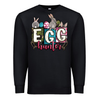 Black Easter egg hunter Premium Sweatshirt - OliviaCreatesArt