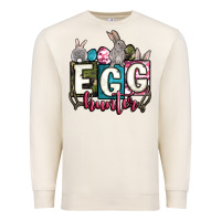 Sandshell Easter egg hunter Premium Sweatshirt - OliviaCreatesArt