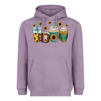 Lavender yellowstone coffee cups Heavyweight Hoodie - OliviaCreatesArt