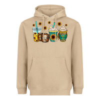 Mushroom yellowstone coffee cups Heavyweight Hoodie - OliviaCreatesArt