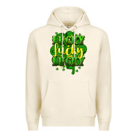 Tofu lucky lucky lucky clover St. Patrick's Premium Hoodie - HowdyJamesFarm