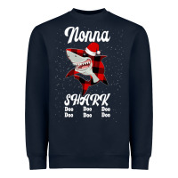 Navy Nonna Shark Doo Doo Heavyweight Sweatshirt - Bettercallsaul