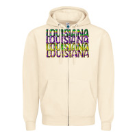 Sandshell louisiana mardi gras Zipper Hoodie - CowGirlArtShop