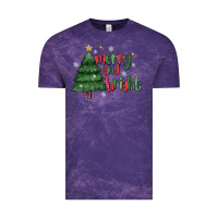 Cloud Purple Merry And Bright Vintage Tee - MaliasSmallBusiness
