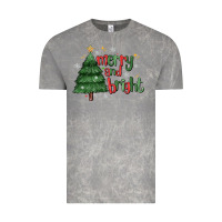 Cloud Rock Merry And Bright Vintage Tee - MaliasSmallBusiness