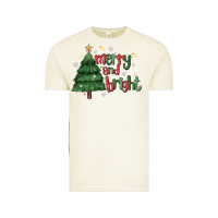 Merry And Bright Vintage Tee | Teevron