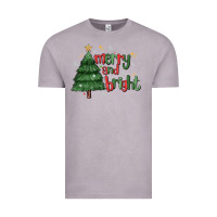 Vintage Zinc Merry And Bright Vintage Tee - MaliasSmallBusiness