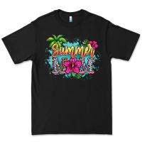 Black summer mom Premium Tee - NancyCooperArtShop
