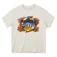 Cream volleyball mom Heavy Core Tee - AdoDesignShop