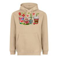 Mushroom watermelon summer coffee cups Heavyweight Hoodie - OliviaCreatesArt