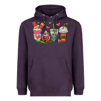 Plum watermelon summer coffee cups Heavyweight Hoodie - OliviaCreatesArt