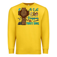 Lemon Easter Day A lot can happen in three days Premium Sweatshirt - OliviaCreatesArt