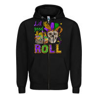Black let the good times roll Zipper Hoodie - CowGirlArtShop