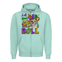 Seafoam let the good times roll Zipper Hoodie - CowGirlArtShop