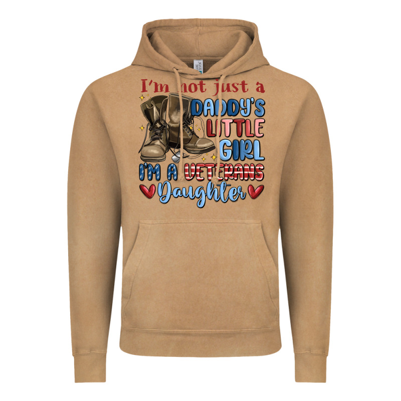 I'm Not Just A Daddy's Little Girl Vintage Hoodie by MaliasSmallBusiness | Teevron