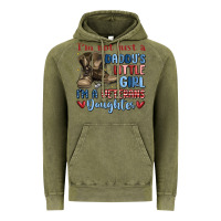 Vintage Olive i'm not just a daddy's little girl Vintage Hoodie - MaliasSmallBusiness